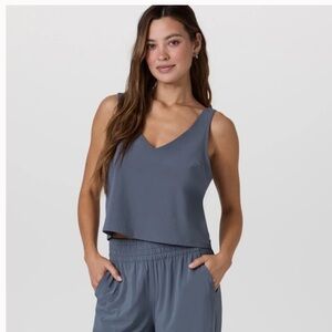 Vuori Women's Blue Tank Top